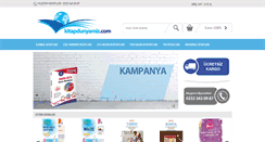Desktop Screenshot of kitapdunyamiz.com